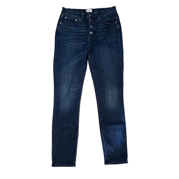 J Crew 9" high-rise toothpick jean in Sandstone wash size 27 Buttonfly - Picture 1 of 5